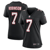 Bijan Robinson Atlanta Falcons Women's Alternate Game Jersey - Black sale