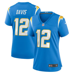 Derius Davis Los Angeles Chargers Women's Team Game Jersey - Powder Blue online
