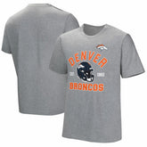 Denver Broncos Tackle Adaptive T-Shirt - Gray discount