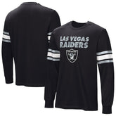 Las Vegas Raiders Hands Off Long Sleeve Adaptive T-Shirt - Black sale