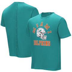 Miami Dolphins Field Goal Assisted T-Shirt - Aqua sale