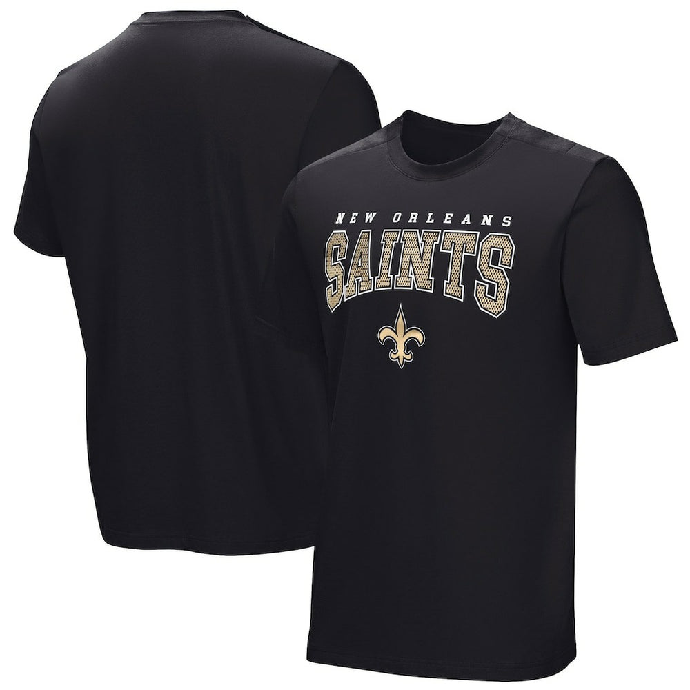 New Orleans Saints Home Team Adaptive T-Shirt - Black discount