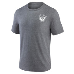 Los Angeles Dodgers Hometown Collection Sugar Skull Tri-Blend T-Shirt Heather Gray