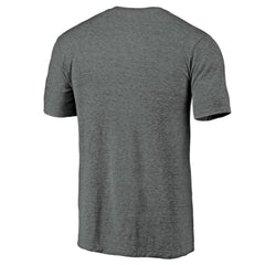 Los Angeles Dodgers Cooperstown Collection Logo Tri-Blend T-Shirt Heather Gray