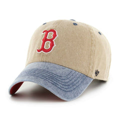 Boston Red Sox Eldin Two-Tone Adjustable Hat Khaki