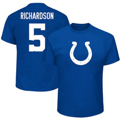 Anthony Richardson Indianapolis Colts Big & Tall Player Name & Number T-Shirt - Royal cheap