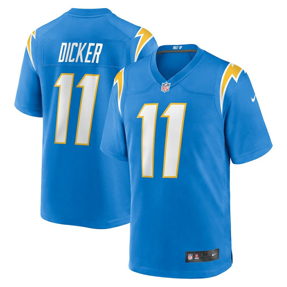 Cameron Dicker Los Angeles Chargers Game Jersey - Powder Blue sale