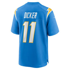 Cameron Dicker Los Angeles Chargers Game Jersey - Powder Blue sale