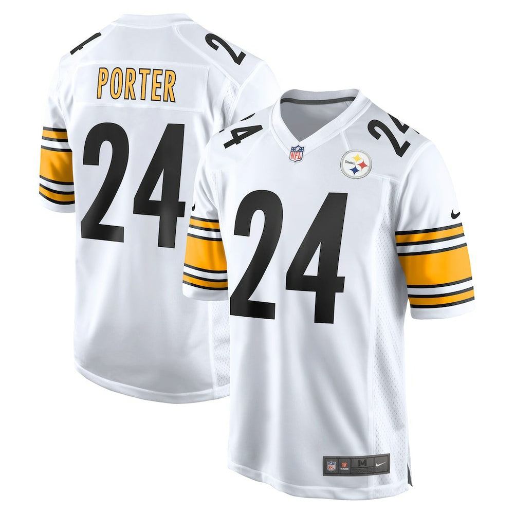 Joey Porter Jr. Pittsburgh Steelers Away Game Jersey - White for sale
