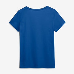 Buffalo Bills Logo Athletic Women's Primary Logo V-Neck T-Shirt - Royal discount