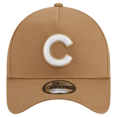 Chicago Cubs A-Frame 9FORTY Adjustable Hat Khaki