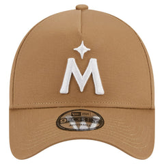 Minnesota Twins A-Frame 9FORTY Adjustable Hat Khaki