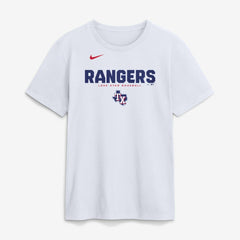 Texas Rangers Bold Team Name T-Shirt White