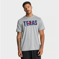 Texas Rangers Swoosh Legend Dri-FIT T-Shirt Heather Gray