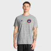 Chicago Cubs Cooperstown 2-Hit T-Shirt Heather Gray