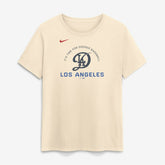 Los Angeles Dodgers Women's City Connect Arch T-Shirt Natural