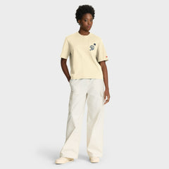 Los Angeles Dodgers Women's City Connect Pocket Boxy T-Shirt Cream