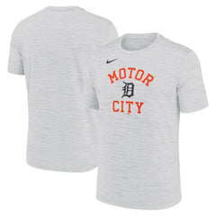 Detroit Tigers Velocity Team Phrase Dri-FIT T-Shirt Ash