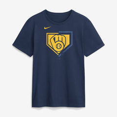 Milwaukee Brewers Icon T-Shirt Navy