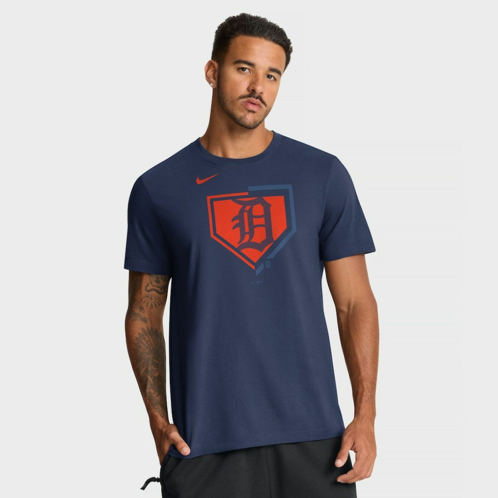 Detroit Tigers Icon T-Shirt Navy