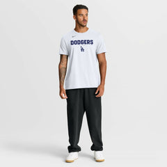 Los Angeles Dodgers Bold Team Name T-Shirt White
