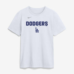 Los Angeles Dodgers Bold Team Name T-Shirt White