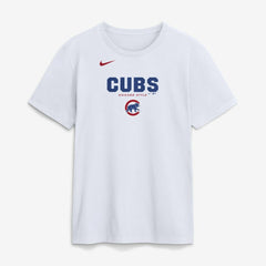 Chicago Cubs Bold Team Name T-Shirt White