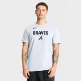 Atlanta Braves Bold Team Name T-Shirt White