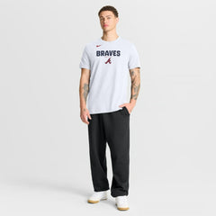 Atlanta Braves Bold Team Name T-Shirt White