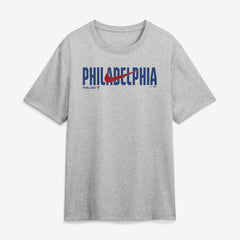 Philadelphia Phillies Swoosh Legend Dri-FIT T-Shirt Heather Gray