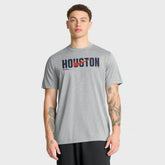 Houston Astros Swoosh Legend Dri-FIT T-Shirt Heather Gray