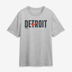 Detroit Tigers Swoosh Legend Dri-FIT T-Shirt Heather Gray
