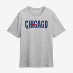 Chicago Cubs Swoosh Legend Dri-FIT T-Shirt Heather Gray