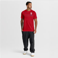 Philadelphia Phillies Knockout Team Legend Dri-FIT T-Shirt Red