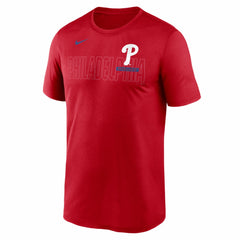 Philadelphia Phillies Knockout Team Legend Dri-FIT T-Shirt Red