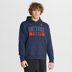 Detroit Tigers Primetime Club Hoodie Navy
