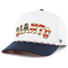 San Francisco Giants Flag Script Hitch Snapback Hat White