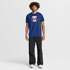 Philadelphia Phillies Tri-Blend Logo T-Shirt Royal