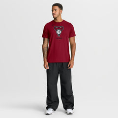 Arizona Diamondbacks Tri-Blend Logo T-Shirt Red
