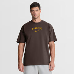 San Diego Padres City Name Max 90 T-Shirt Brown