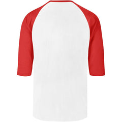 Los Angeles Angels City Connect Crescent Franklin Raglan 3/4-Sleeve T-Shirt Cream
