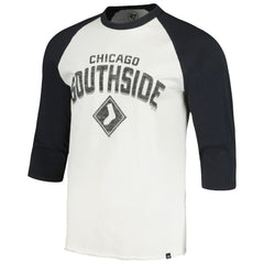 Chicago White Sox City Connect Crescent Franklin Raglan 3/4-Sleeve T-Shirt Cream