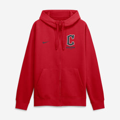 Cleveland Guardians Primetime Lockup Full-Zip Hoodie Red