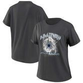 Dallas Cowboys WEAR by Erin Andrews Women's Boyfriend T-Shirt - Charcoal outlet
