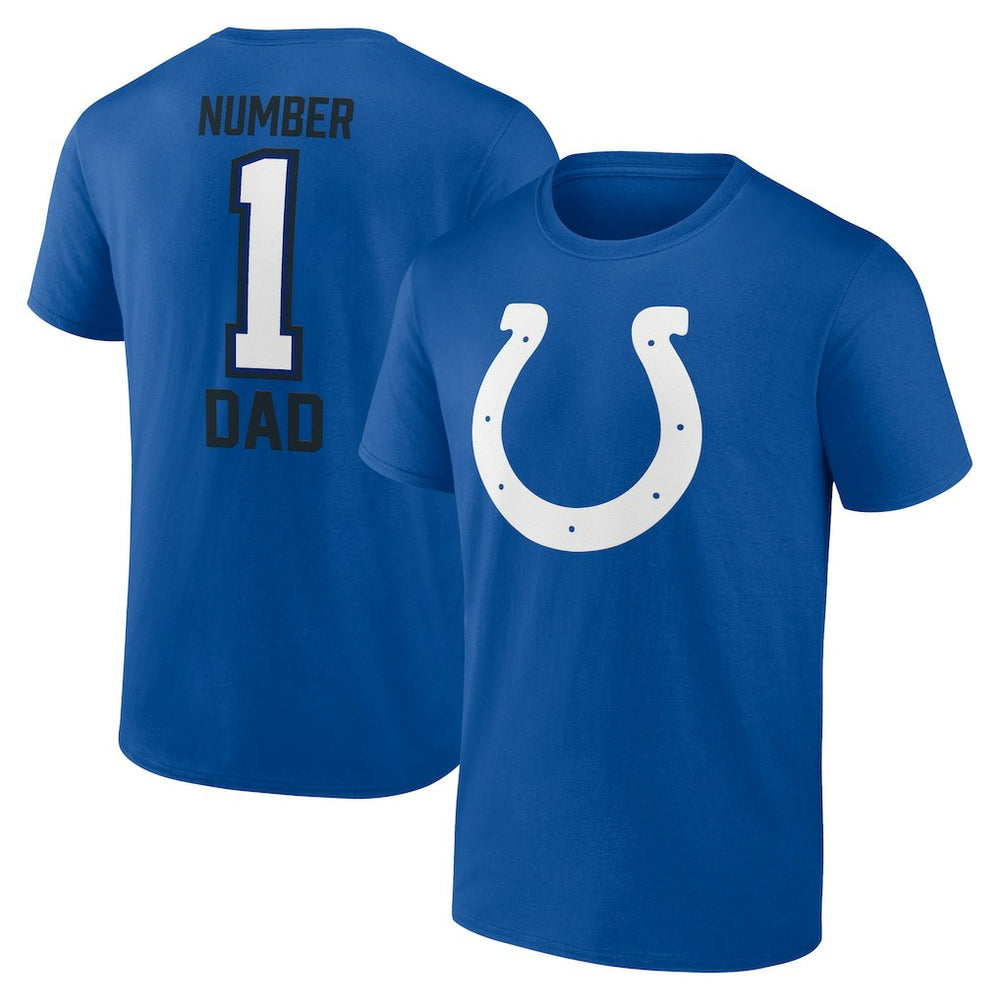 Indianapolis Colts Father's Day T-Shirt - Royal for sale