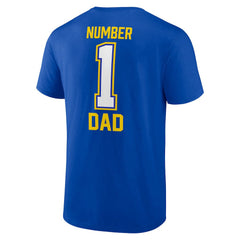 Los Angeles Rams Father's Day T-Shirt - Royal on sale
