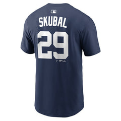 Tarik Skubal Detroit Tigers Home Name & Number T-Shirt Navy