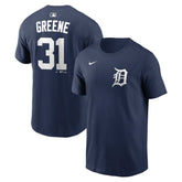 Riley Greene Detroit Tigers Home Name & Number T-Shirt Navy