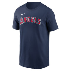 Mike Trout Los Angeles Angels Name & Number T-Shirt Navy