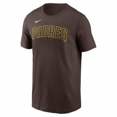 Manny Machado San Diego Padres Name & Number T-Shirt Brown